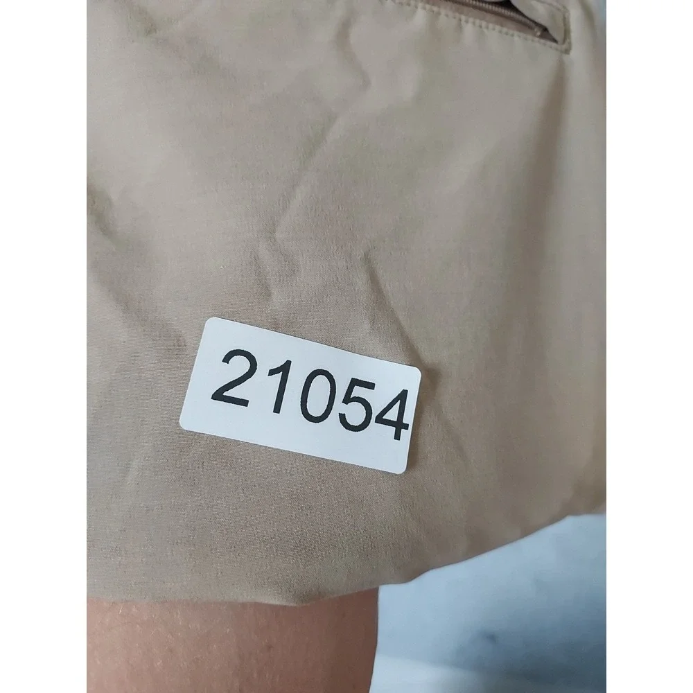 Faherty All Day Shorts Men 36 Hybrid Stretch Khaki Tan Drawstring Outdoor Casual